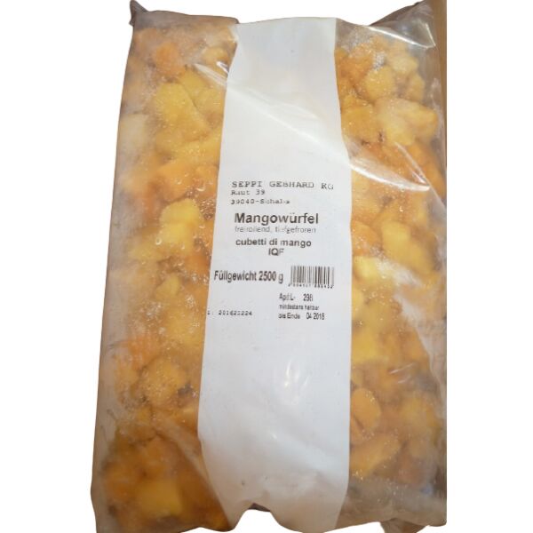 Mango Wuerfel gefr. 4x2,5kg cod.728