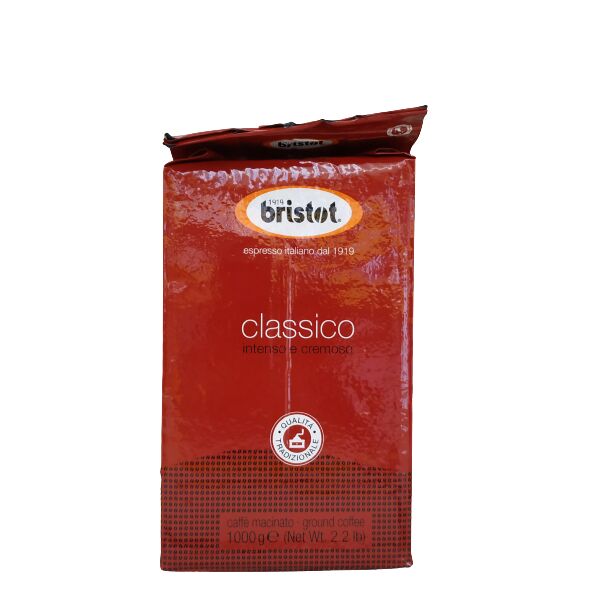 Kaffee gemahlen classico BRISTOT 1kg x 6 (60:120)