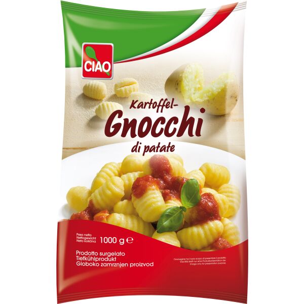 Kartoffelnocken CIAO 1kg x 10 Gnocchi cod.8108 (L.9 P.72)