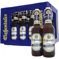 PFAND PRO KISTE mit 20 Flaschen Bier 33 cl Eichentaler