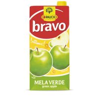 Fruchtsaftgetraenk Bravo Rauch APFEL GRueN  2ltx6 Tetra 