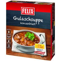 Suppe Gulasch FELIX Beutel 2,5kgx2=1Kt ca.20Porz....