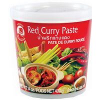 Curry pasta rossa 400g Cock Brand
