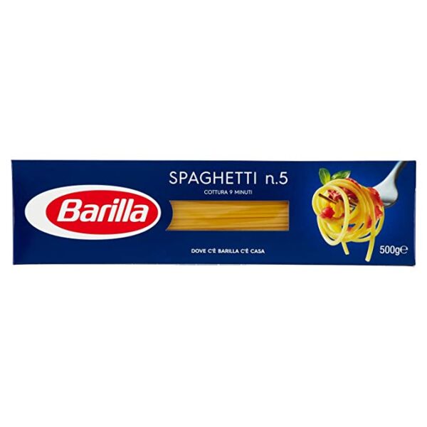 BARILLA 5 SPAGHETTI 500gr x 24