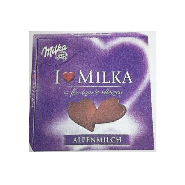 Schokolade Herzen Milka Erdbeer 110gr x 10