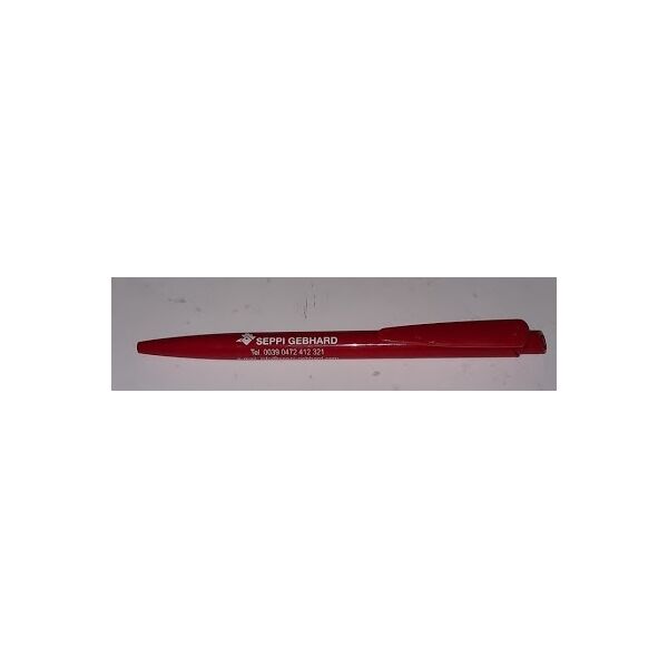 Kugelschreiber SEPPI Rot (14,5cm) (Tinte schwarz)