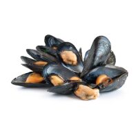 Miesmuscheln schwarz (Cozze) halbe Schale gefr. 60/80...