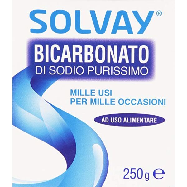 SOLVAY NATRON Bicarbonato di sodio 250gr x 40 fuer Lebensmittel