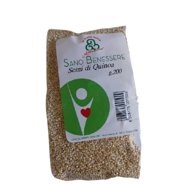 Quinoa Samen WEIÃŸ 200gr x 10 Abbasciano cod.190