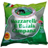 Mozzarella Bufala CAMPANA DOP 125grx12 La Contadina