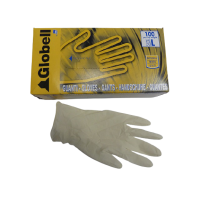 Handschuhe GLOBELL Lattex weiÃŸ S 6-6,5 100St...