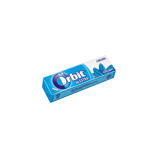 Kaug. ORBIT PEPPERMINT 16,8grx10x30 = 1Pk BLAU cod.3634066-00