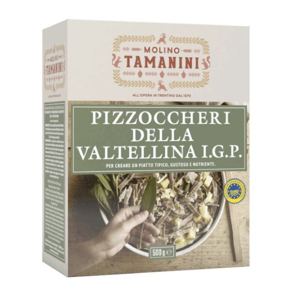 Pizzoccheri Valtellina (mit Buchweizen) 500gr x 10