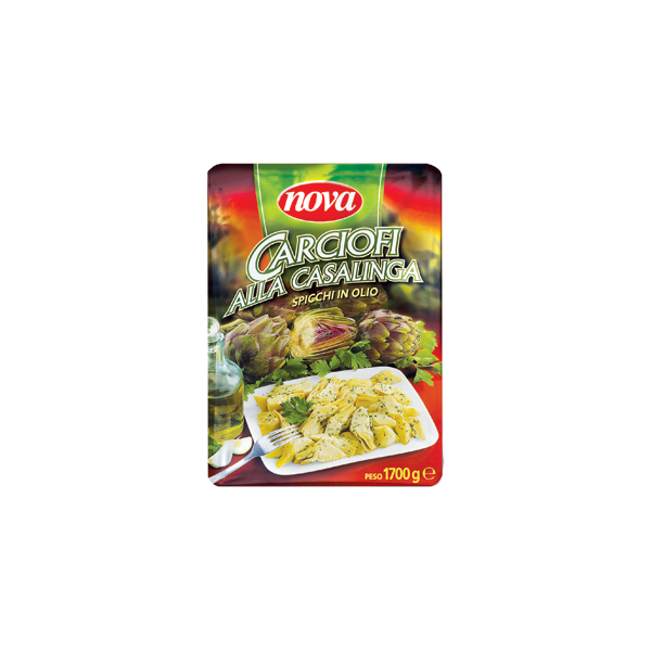 Artischo VIERTEL CASALINGA TRIFF. Alu 1700gr x 6 Nova (x9x63)cod.CAR/B/6