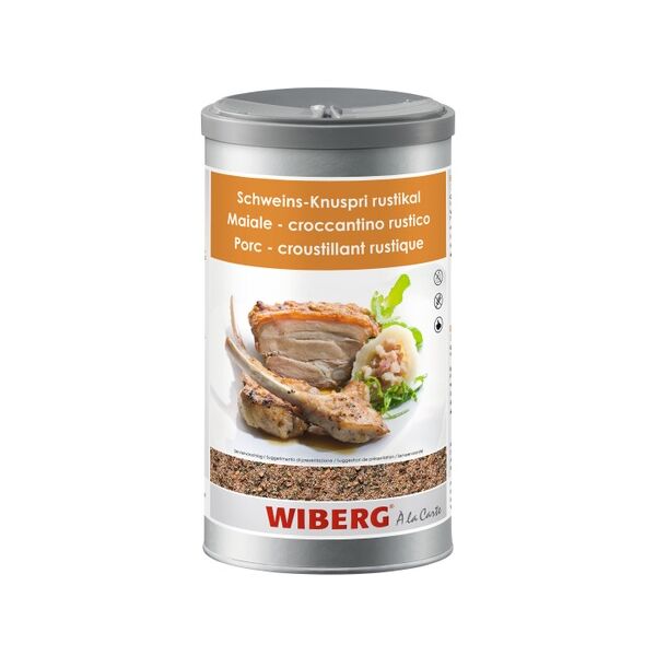 Condimento per croccanti di maiale sale grosso 880gr x 6 WIBERG W108916