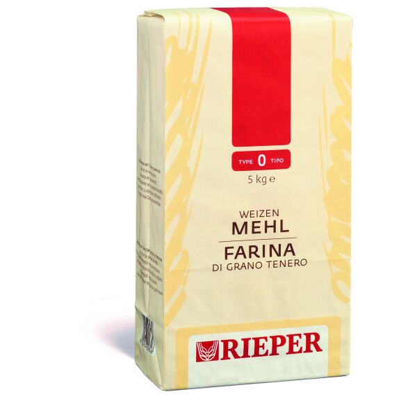 Mehl RIEPER 0 ROT 5kg x 4 (L=7) cod.0034