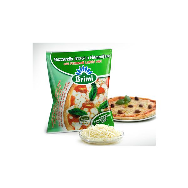 Mozzarella Streifen BRIMI 2,5kgx2 Fior di latte Suedtirol cod.8010