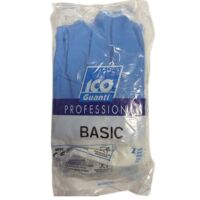 Handschuhe BASIC blau M 7-7,5 10 Paare x 5