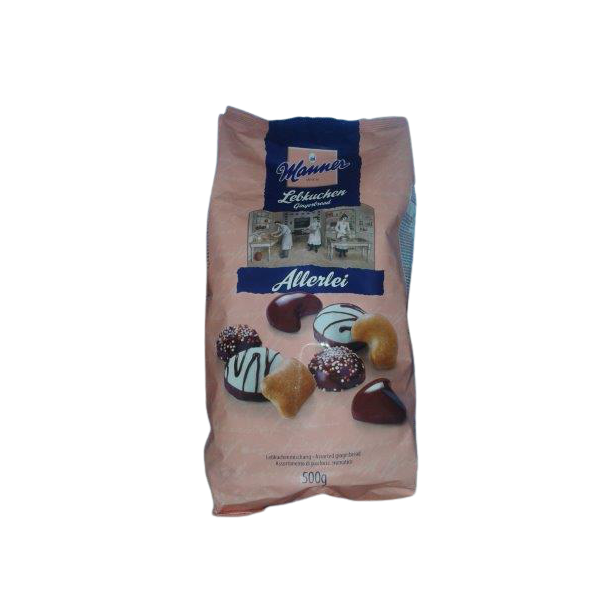 Dolcetti di panpepato Allerlei Manner 500g x 16 