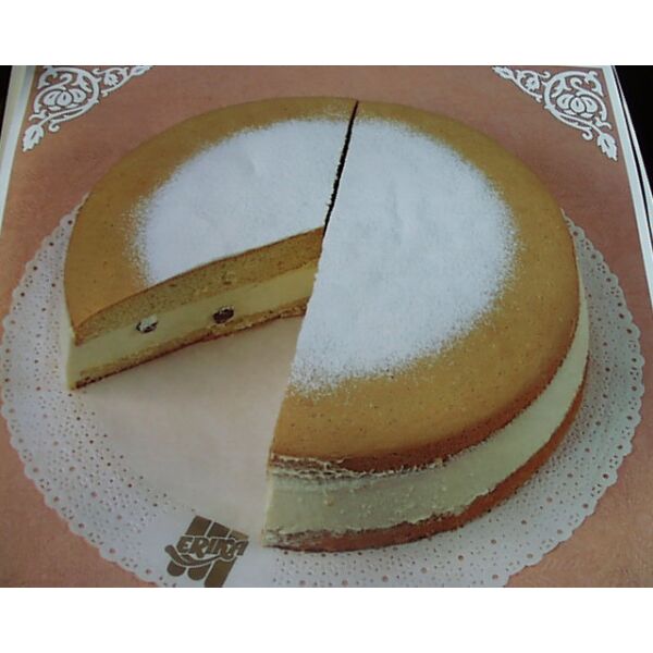 Torta E ricotta-panna 1800g (diam. 28cm) 16 porz. cod.72006