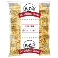 Pommesfrites Fries 6/6 JULIENNE McCain 2,5kg x 5...