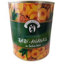 Ananas MINI BABY Scheiben 30-35 Sch. 830gx12