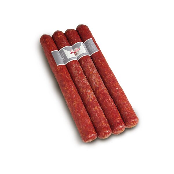 Salami salsicca piccante (NAPOLI) Segata gerade 4St = ca.1,3kg x 10 (L:ca.20cm, Dur.ca.4cm)