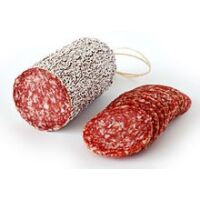 Salami Sopressa ohne Knoblauch ca.3kg x 4 (ca.44cm lang...