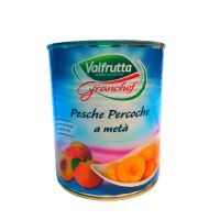 Pfirsiche halbiert in Sirup 1/1x6 Granchef glutenfrei