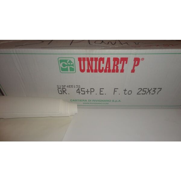 Papier UNICART Gr.45+P.E. geschn. 37x50 cm 1kgx25