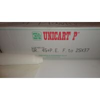 Carta UNICART formato 45+P.E. taglio 37x50 cm 1kgx25
