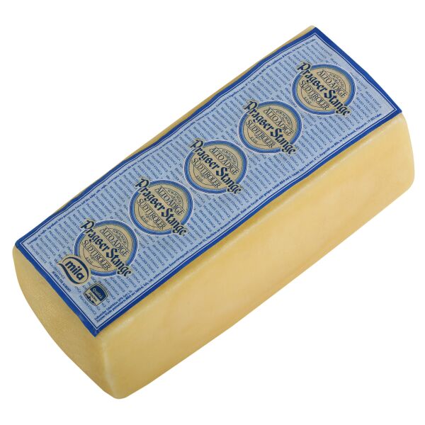 Formaggio Pragser Stange ca. 4 kg 50% grasso Alto Adige (senza lattosio) cod.101852101