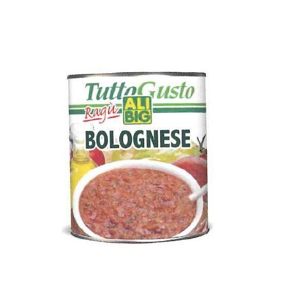 Sugo Ragu Bolognese ALIBIG (Tutto Gusto) Ragu di Carne 1/1 x 12 
