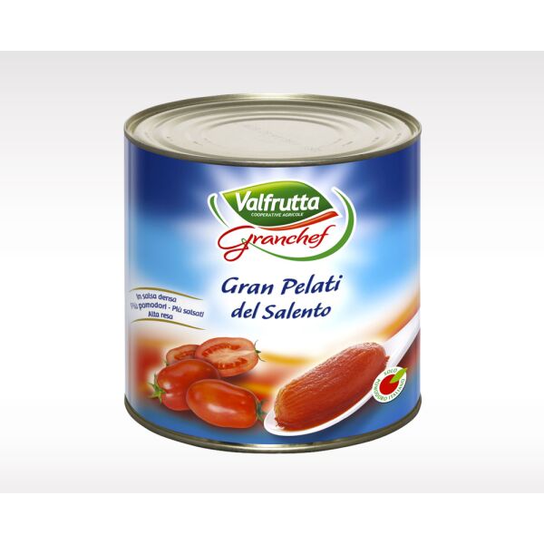 Pelati GRACHEF 3/1x3 Gran Pelati del Salento in salsa densa (297)cod.27429