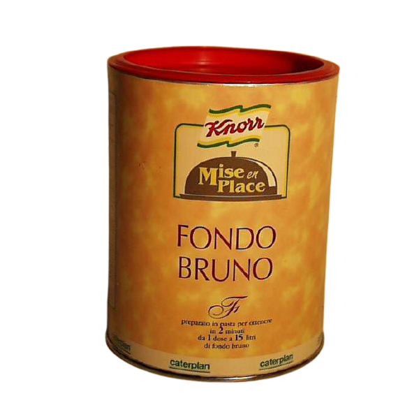 Braten Sauce braun PASTE (Fondo Bruno) 1000gr x 3 Knorr (L.18) cod.14202704