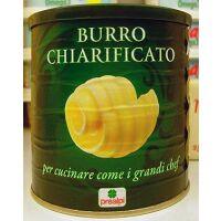 Burro chiarificato 99,8% 2,5kg x 4 cod.A000518