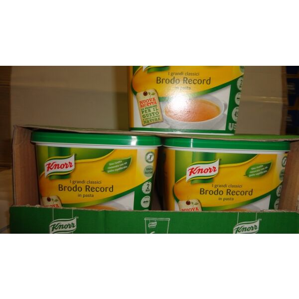 Suppenwuerze Knorr RECORD Paste 1kg x 6 glutenfrei (1L=9 1Pal=99)