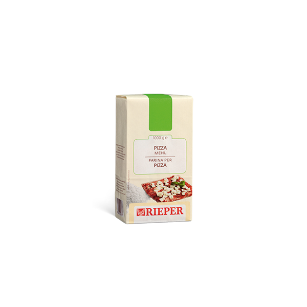 Mehl RIEPER Backmischung fuer Pizza OHNE Germ 1kg x 10 