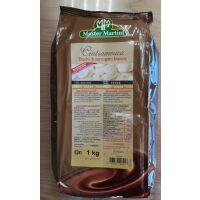 Schoko Kuvert. WEISS Zungen 1kg x 10 Master Martini (L.8...