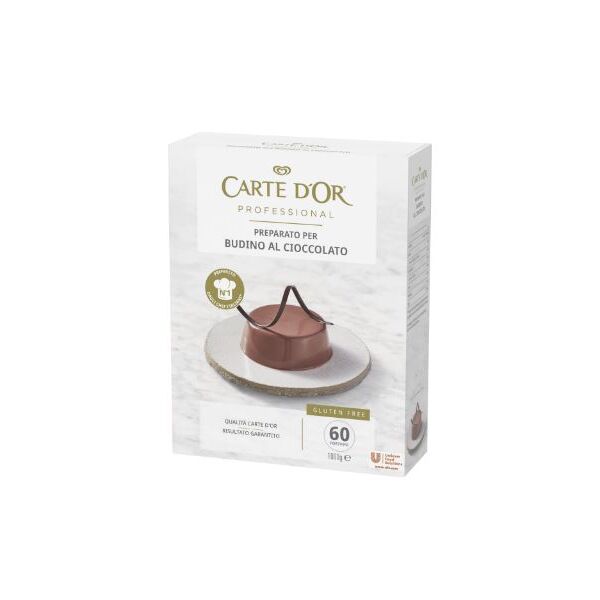 Pudding SCHOKO CARTE DOR 1kg x 6 (ca.60 Port.)glutenfrei cod.67964545