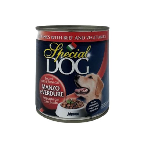Hundefutter Special Dog MANZO Rind/Gemuese 720grx12
