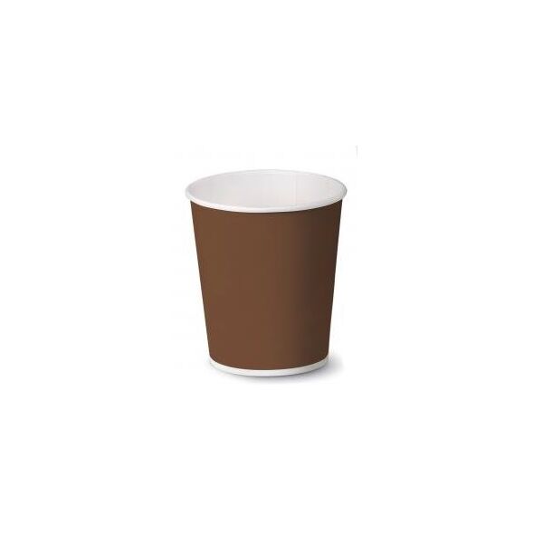 Bicchieri cartone marroni 270cc 9oz (per caffe latte macchiato) 50pz x 20 cod.105-51