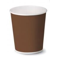 Becher Karton braun 270cc 9oz (fuer Kaffee Latte...