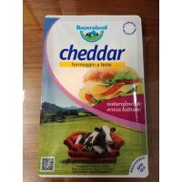 Kaese Cheddar rot Scheiben 1kg x 6 (L.11)