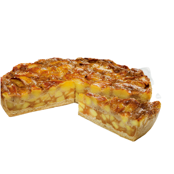 Torte Pfalz. VEGAN Apfel-Nuss-Kuchen 2,1kg x 4 geschn. 12 Porz (pal 36/4) cod.760