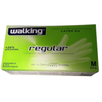 Guanti SATINEX bianchi, M 7-7,5, 100pz x 10 monouoso