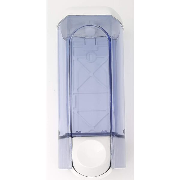 Dispenser manuale a muro per sapone liquido (800ml) transparente art.562