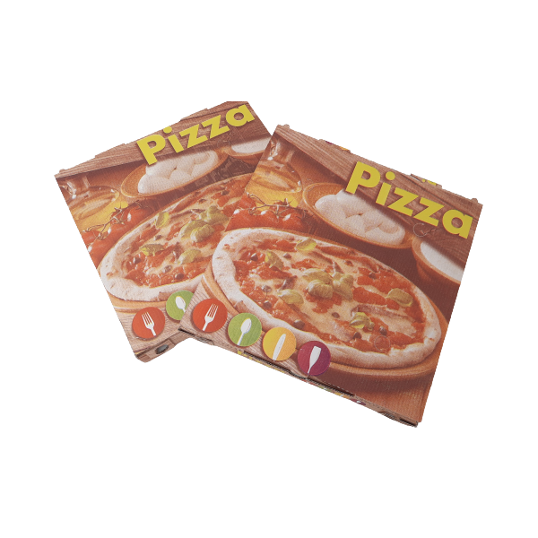 Scatole Pizza "PIZZA" 325x325x30mm 100pz