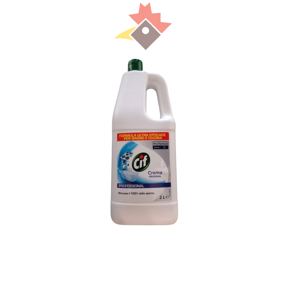 Gesso m. Cif CREMA ORIGINAL (bianco) 2ltx6 Professional (Ammoniacale),  10,60 €