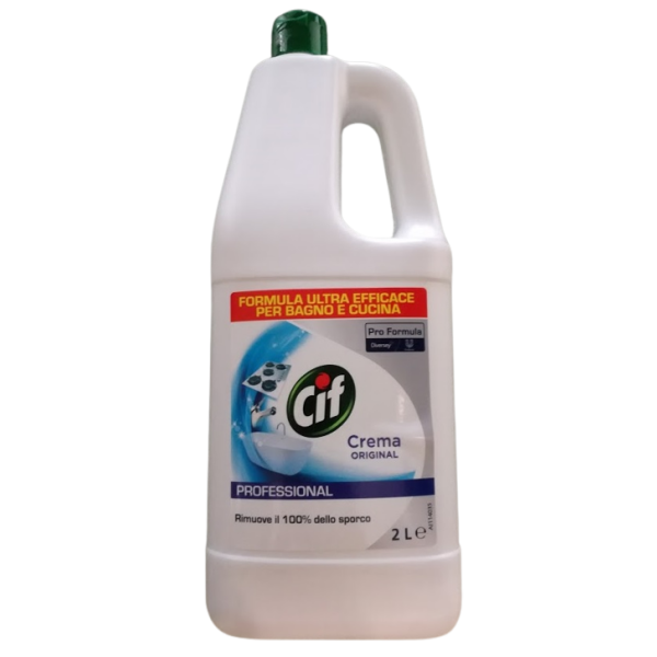 Cif Crema originale (bianco) 2ltx6 Professional (Ammoniacal)